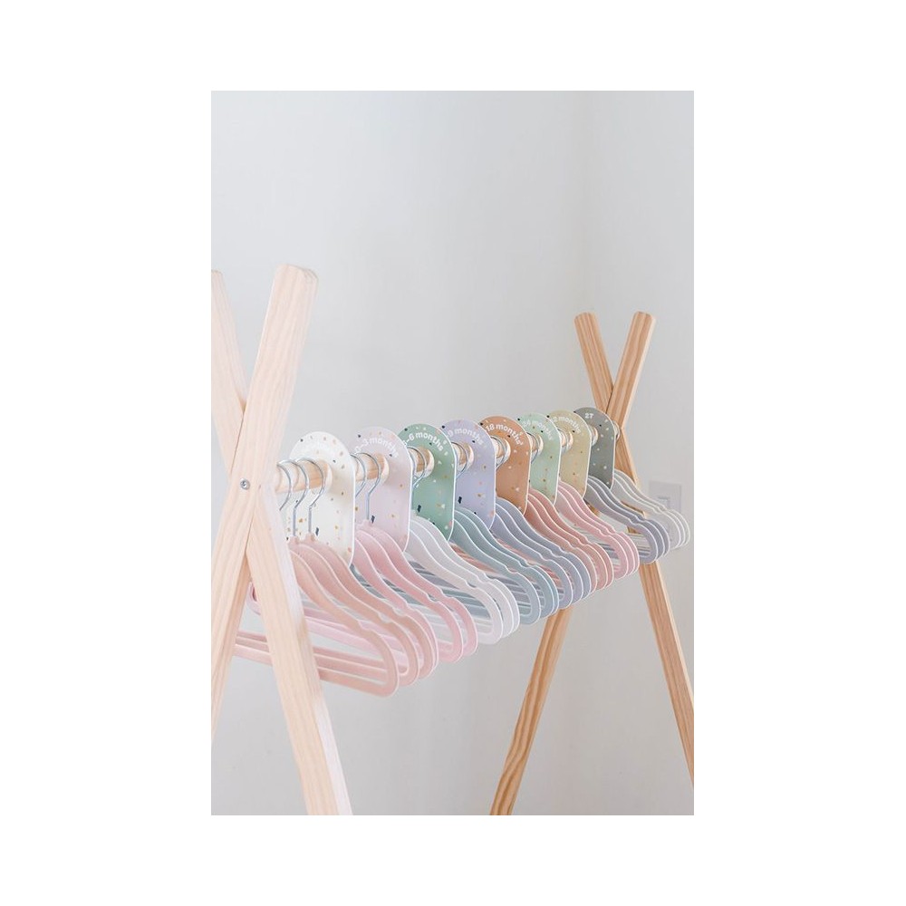 Kinder Kleiderbügel 15er Set, Seafoam