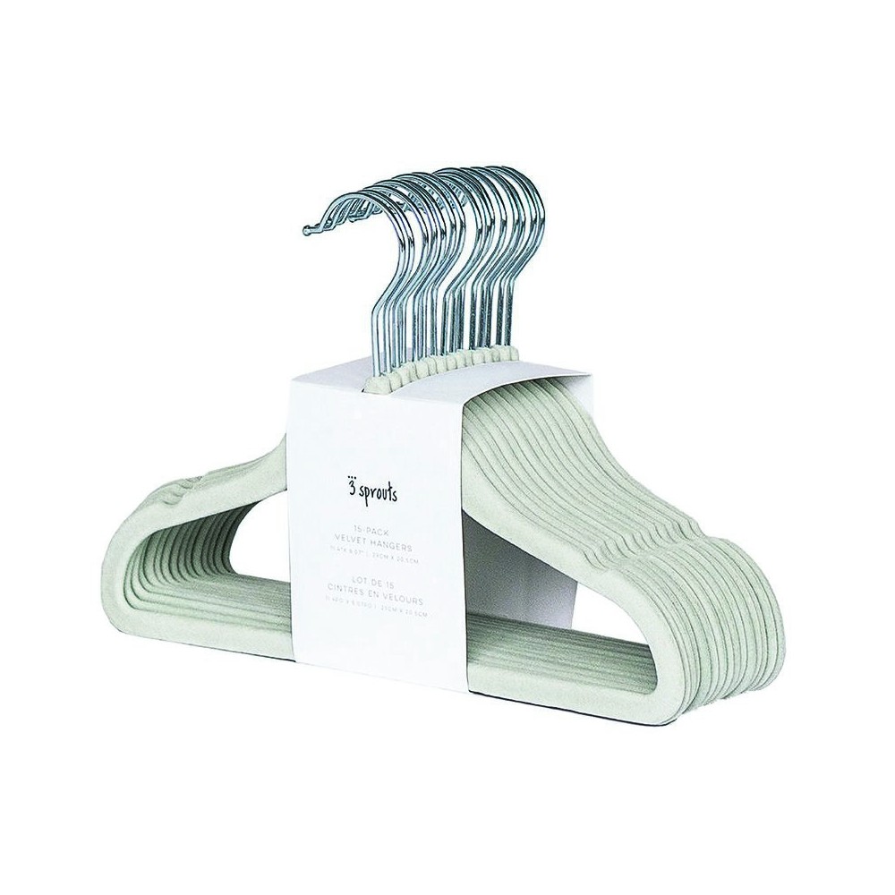 Kinder Kleiderbügel 15er Set, Seafoam