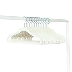 Kinder Kleiderbügel 15er Set, Cream (Samtbezug)