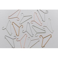 Kinder Kleiderbügel 15er Set, Weizenstroh - Grün