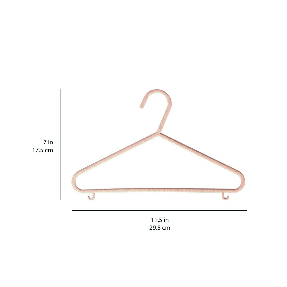 Kinder Kleiderbügel 15er Set, Weizenstroh - Cream