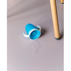 Bodenmatte Schutzmatte, quadratisch 110 x 110 cm, Altrosa