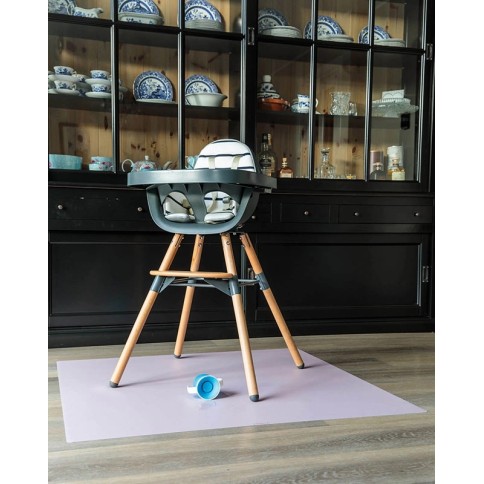 Bodenmatte Schutzmatte, quadratisch 110 x 110 cm, Altrosa