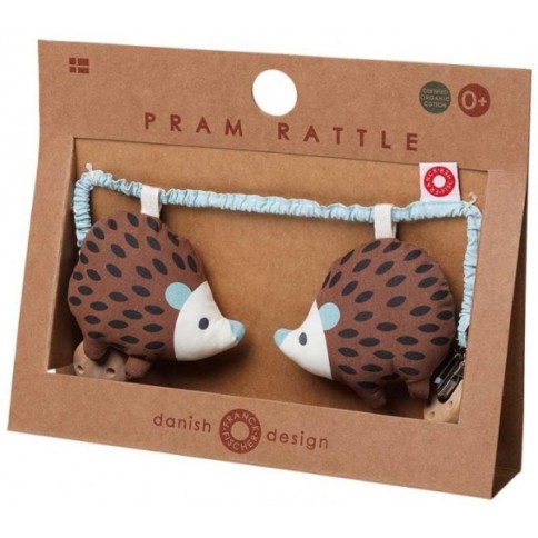 Franck & Fischer Kinderwagenkette  Igel Kejsa - dunkel