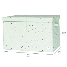 Aufbewahrungskiste, Terrazzo Green