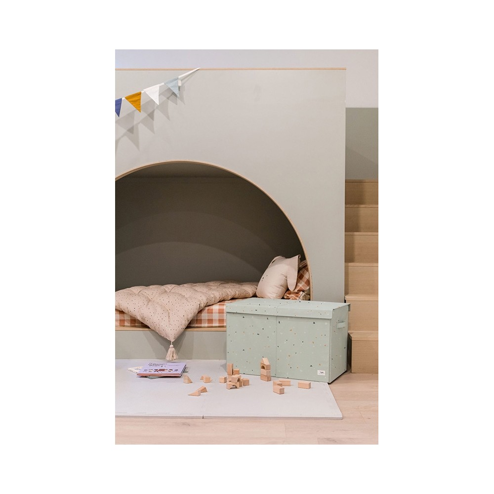 Aufbewahrungskiste, Terrazzo Green