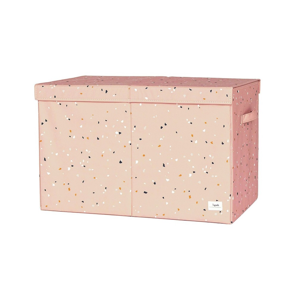 Boîte de rangement, argile de terrazzo