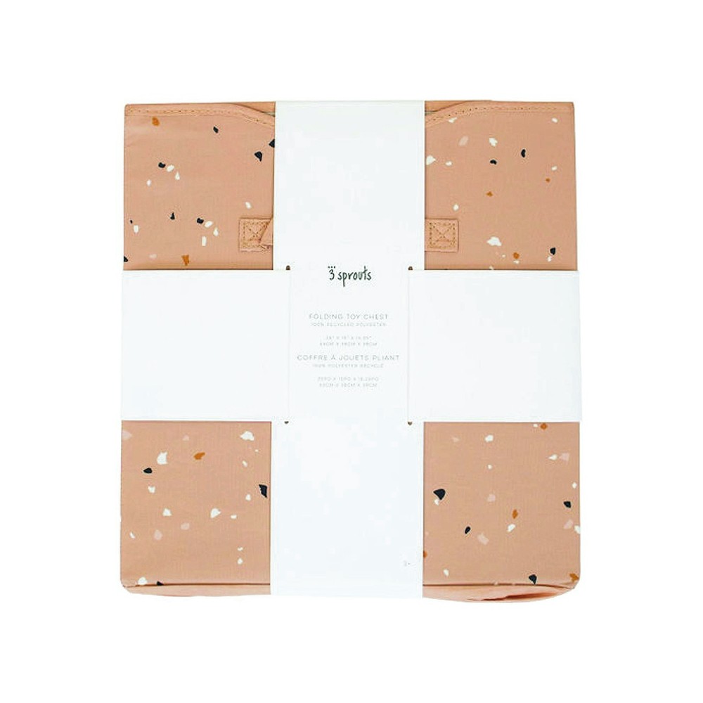 Boîte de rangement, argile de terrazzo