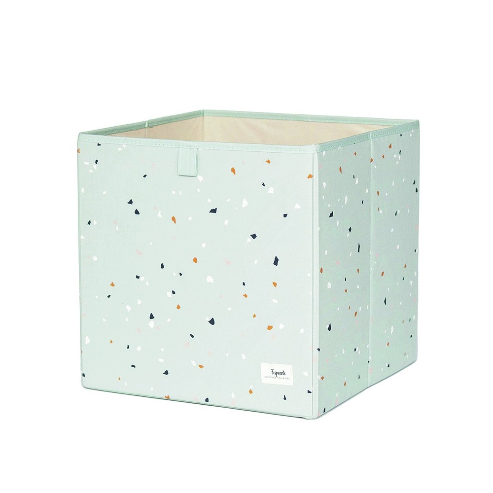 Aufbewahrungsbox, Terrazzo - Grün