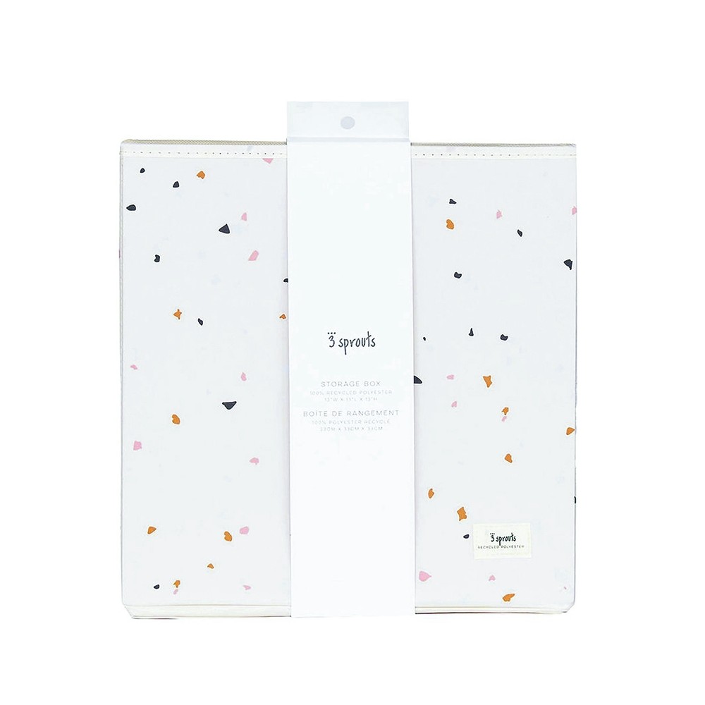 Aufbewahrungsbox, Terrazzo - Cream