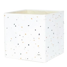 Aufbewahrungsbox, Terrazzo - Cream