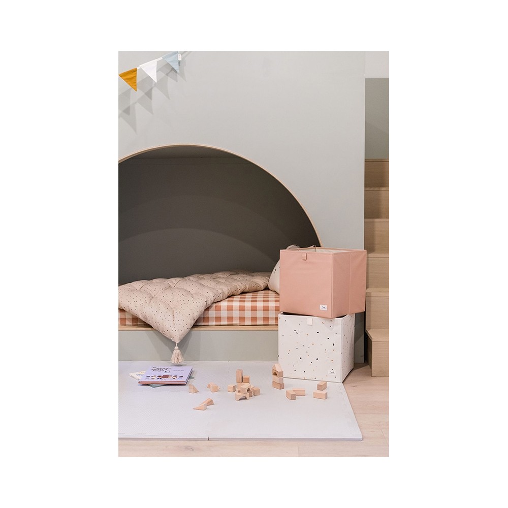 Aufbewahrungsbox, Terrazzo - Cream