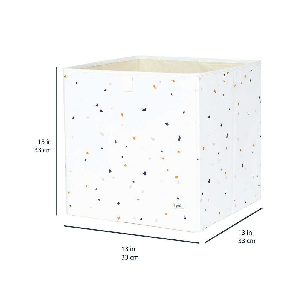 Aufbewahrungsbox, Terrazzo - Cream