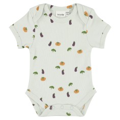 Babybody Bio-Baumwolle, kurzarm, Friendly Vegetables