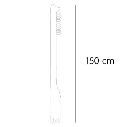 Tresxics textile Wachstumstabelle Wandtattoo 150 cm mit 12 Pfeilen, Giraffe - weiss