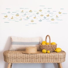 Tresxics Wandaufkleber Wellen (1 Bogen)