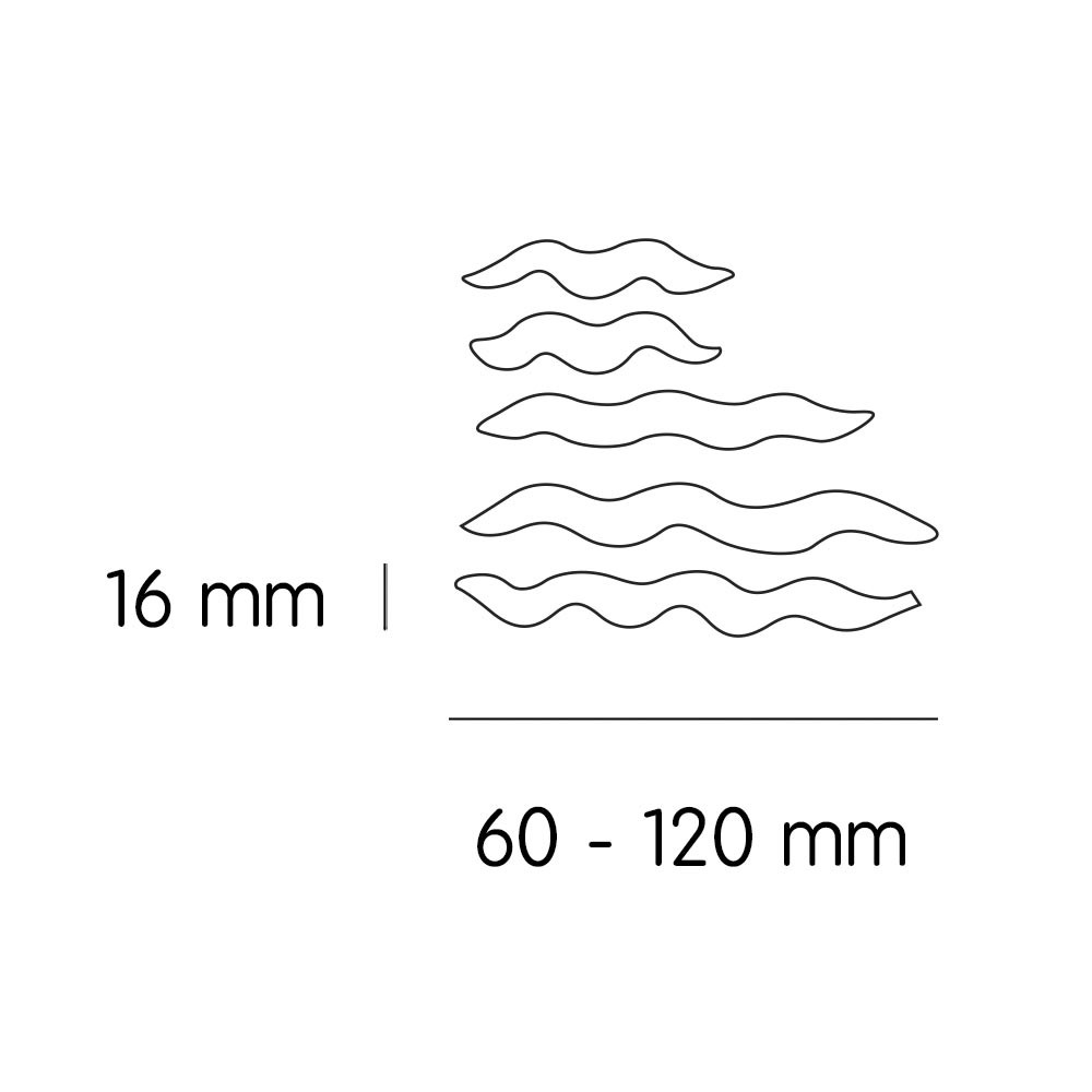 Tresxics Wandaufkleber Wellen (1 Bogen)
