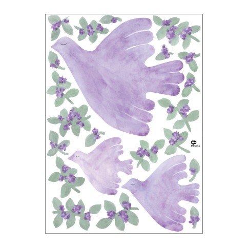 Tresxics Wandaufkleber Fly Dove (1 Bogen)