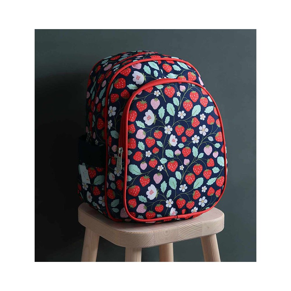 Rucksack mit Isolierfach, Erdbeeren
