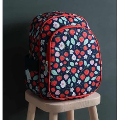 Rucksack mit Isolierfach, Erdbeeren