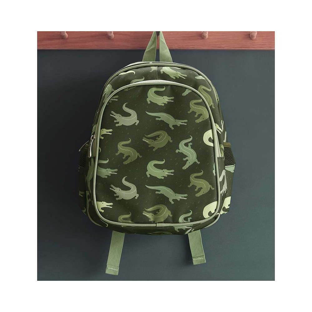 Rucksack mit Isolierfach, Krokodil