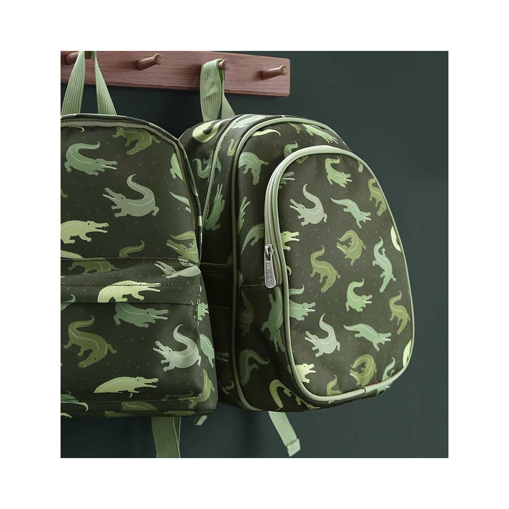 Rucksack mit Isolierfach, Krokodil