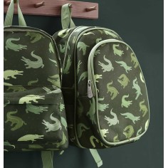 Rucksack mit Isolierfach, Krokodil