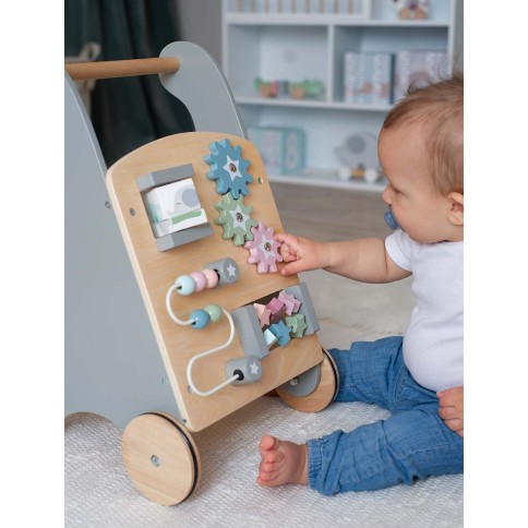 Jabadabado Activity- und Lauflernwagen Teddy