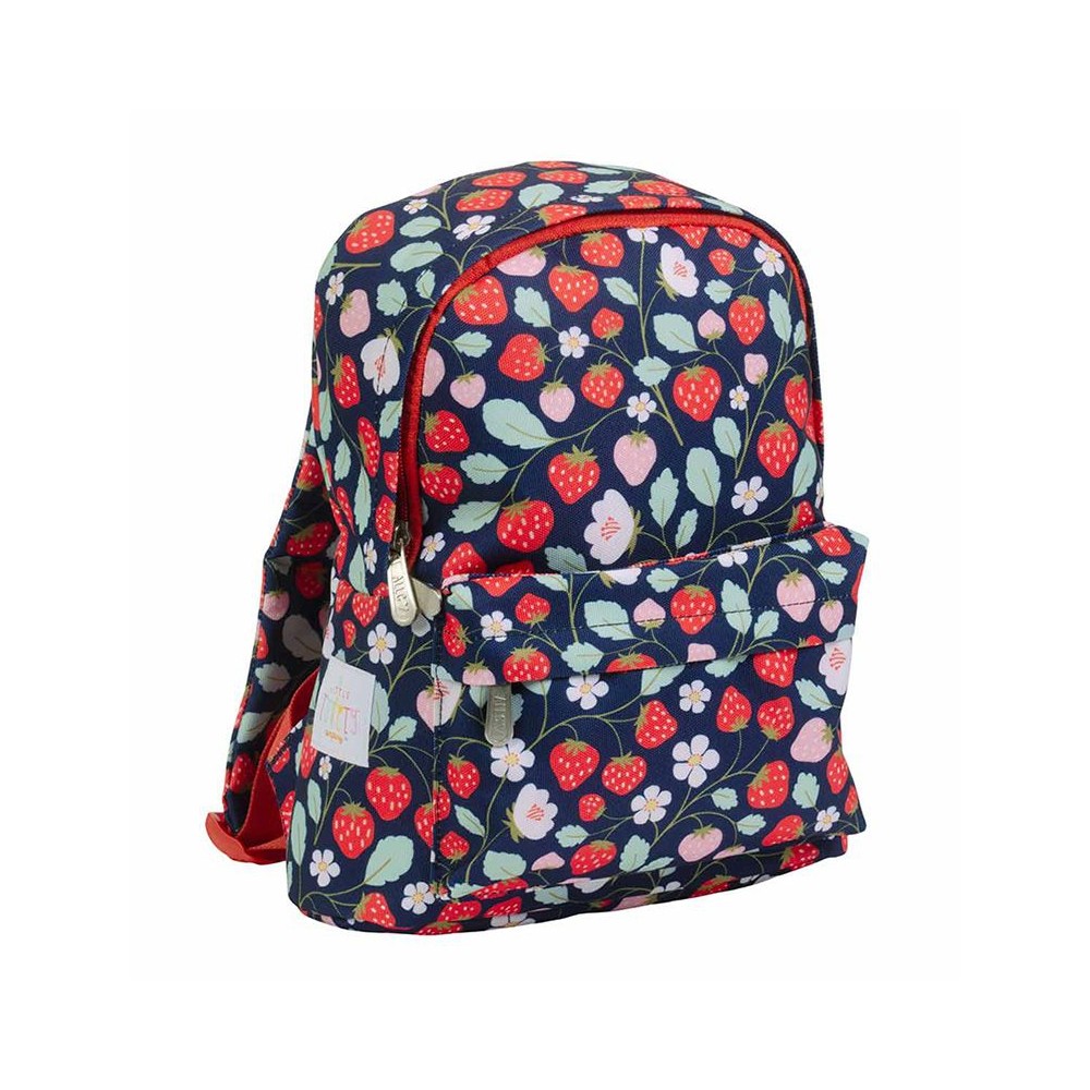 kleiner Rucksack, Erdbeeren