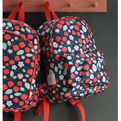 kleiner Rucksack, Erdbeeren