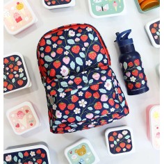 kleiner Rucksack, Erdbeeren