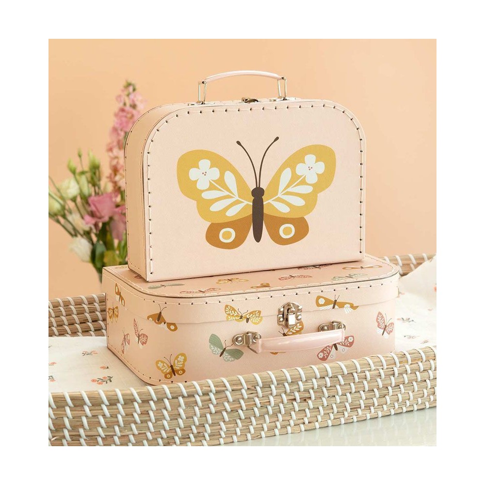 Köfferchen, 2er Set, Schmetterlinge