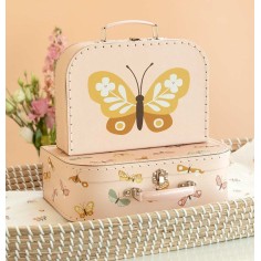 Köfferchen, 2er Set, Schmetterlinge