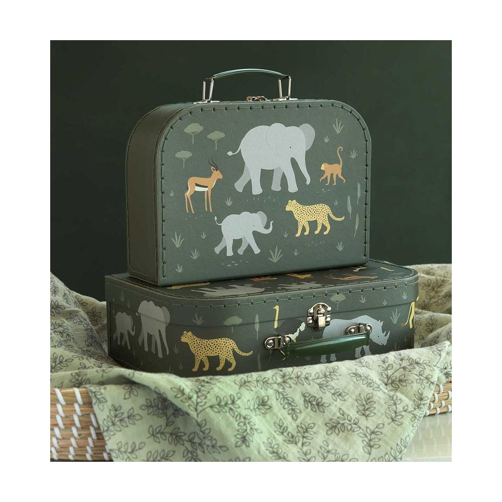 Köfferchen, 2er Set, Savanne