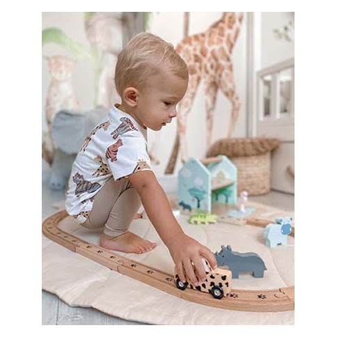 Spielbahnset Go on Safari