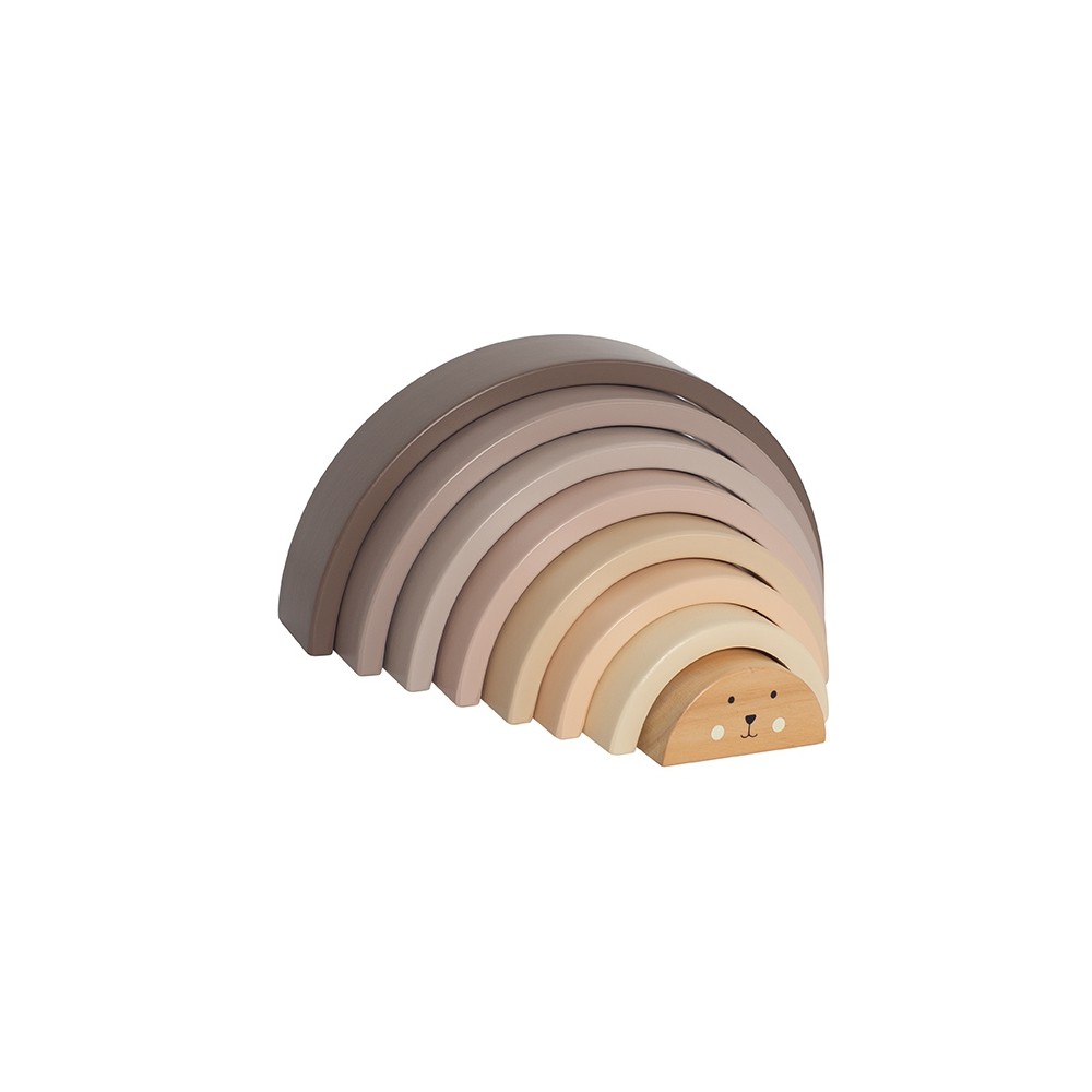 Jabadabado Stapelspielzeug Regenbogen