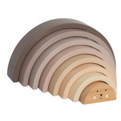 Jabadabado Stapelspielzeug Regenbogen