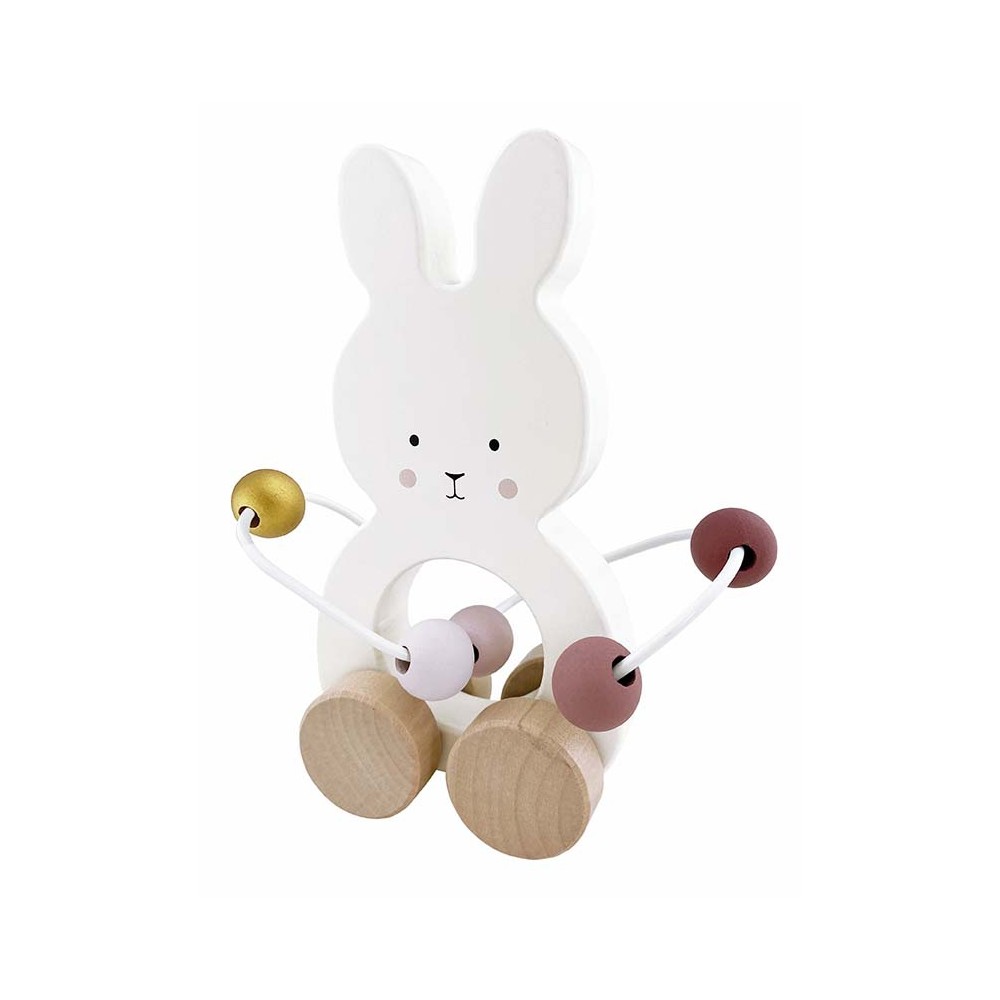 Jabadabado Schiebespielzeug Bunny mit Motorschleife