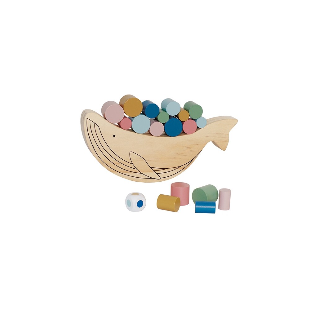 Jabadabado Balancierspiel Wal