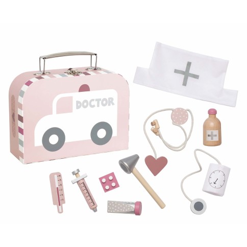 Spielset Arztkoffer, Pink
