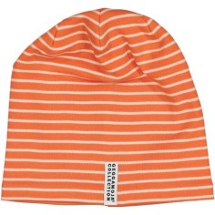Mütze, Orange/ Beige, 2-6 Monate