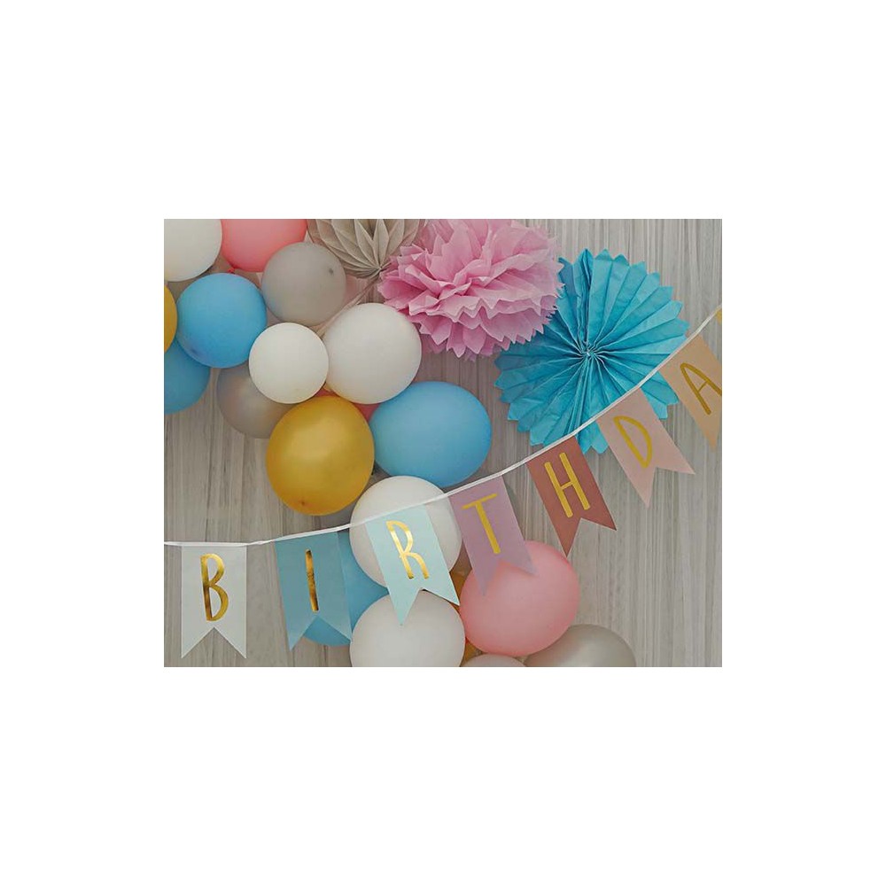 Jabadabado Wimpelkette Happy Birthday