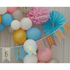 Jabadabado Wimpelkette Happy Birthday