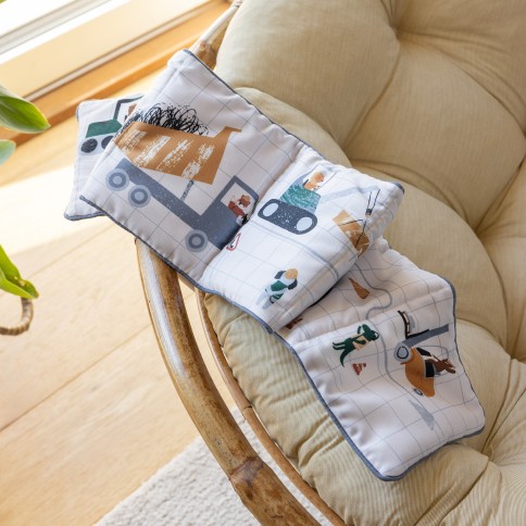 Sebra Stoffbuch, Busy Builders