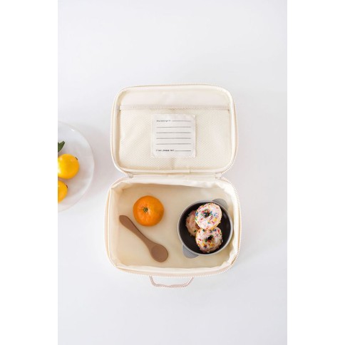 isolierte Lunch Tasche, Terrazzo Sand