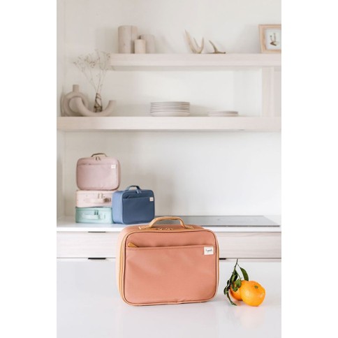 isolierte Lunch Tasche, Rust