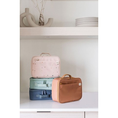 isolierte Lunch Tasche, Rust