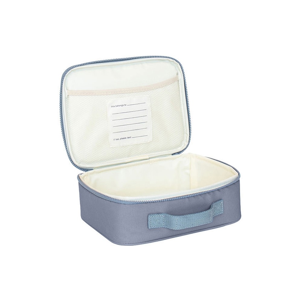 isolierte Lunch Tasche, Blau