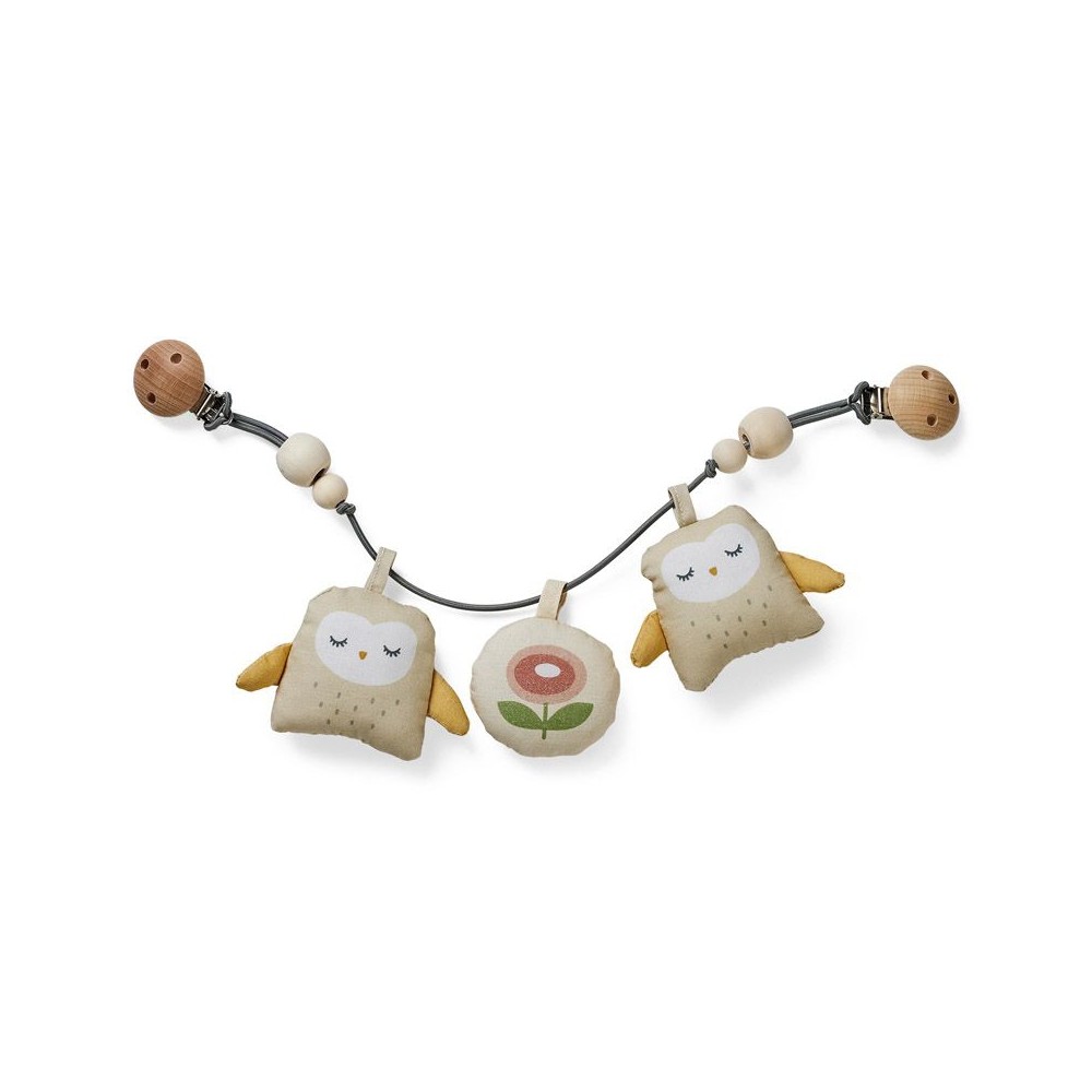 Franck & Fischer Kinderwagenkette Eule Liv