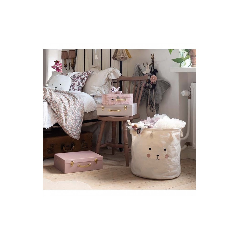 Jabadabado Aufbewahrungskoffer, 3er Set, Rosa